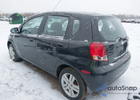 2006 Chevrolet Aveo Ls из США, поврежденный, VIN KL1TD66606B672418